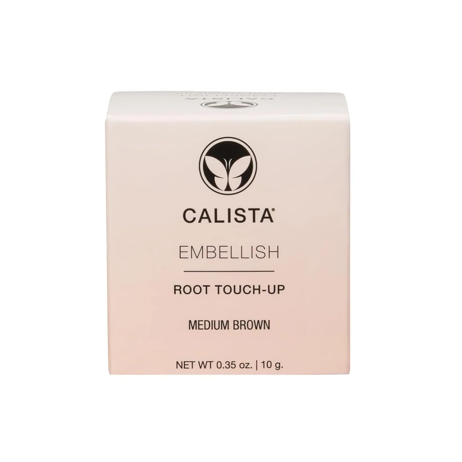 CALISTA - Пудра для маскировки седины и заполнения редких волос Embellish Root Touch Up, водостойкая, для всех типов волос, Medium Brown, 0,35 унции, Medium Brown — фото 3