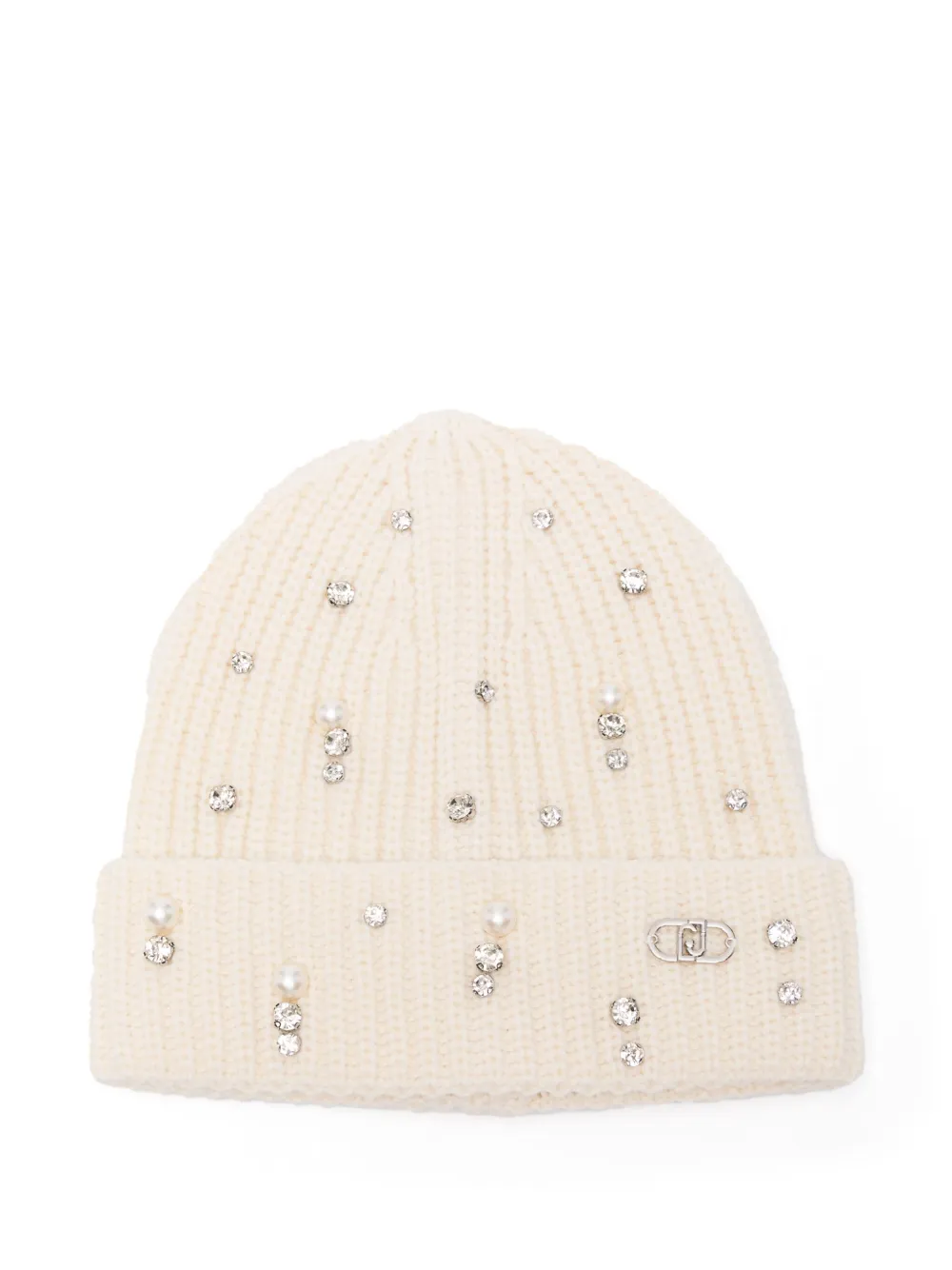 

Шапка с жемчужным декором Liu Jo Kids, бежевый