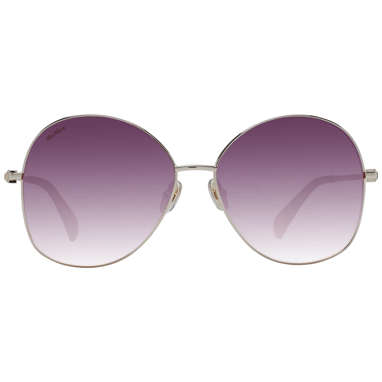 Солнцезащитные очки mm0034 30f 60 Max Mara, золото — фото 2