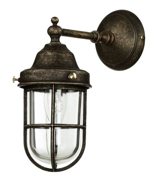 

Настенный светильник Licht-Erlebnisse APPLIQUE OUTDOOR 182 цвет bronze antik matt