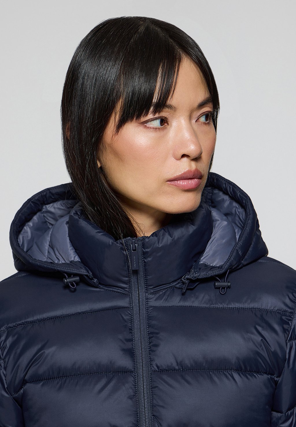 

Зимнее пальто HOODED SUZETTE PATCH Polo Club, синий