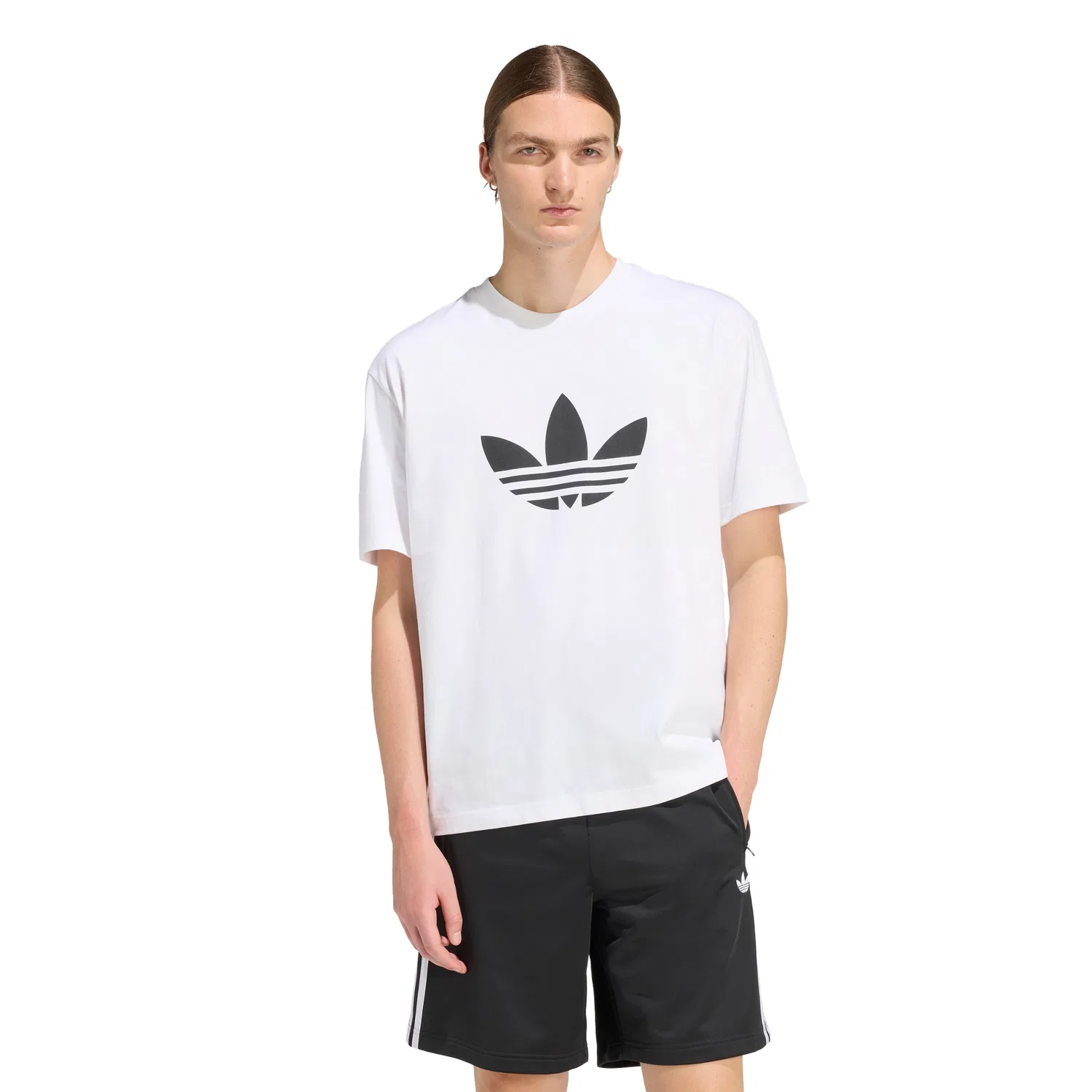 Мужская футболка с трилистником Adicolor Trefoil от Adidas — фото 4