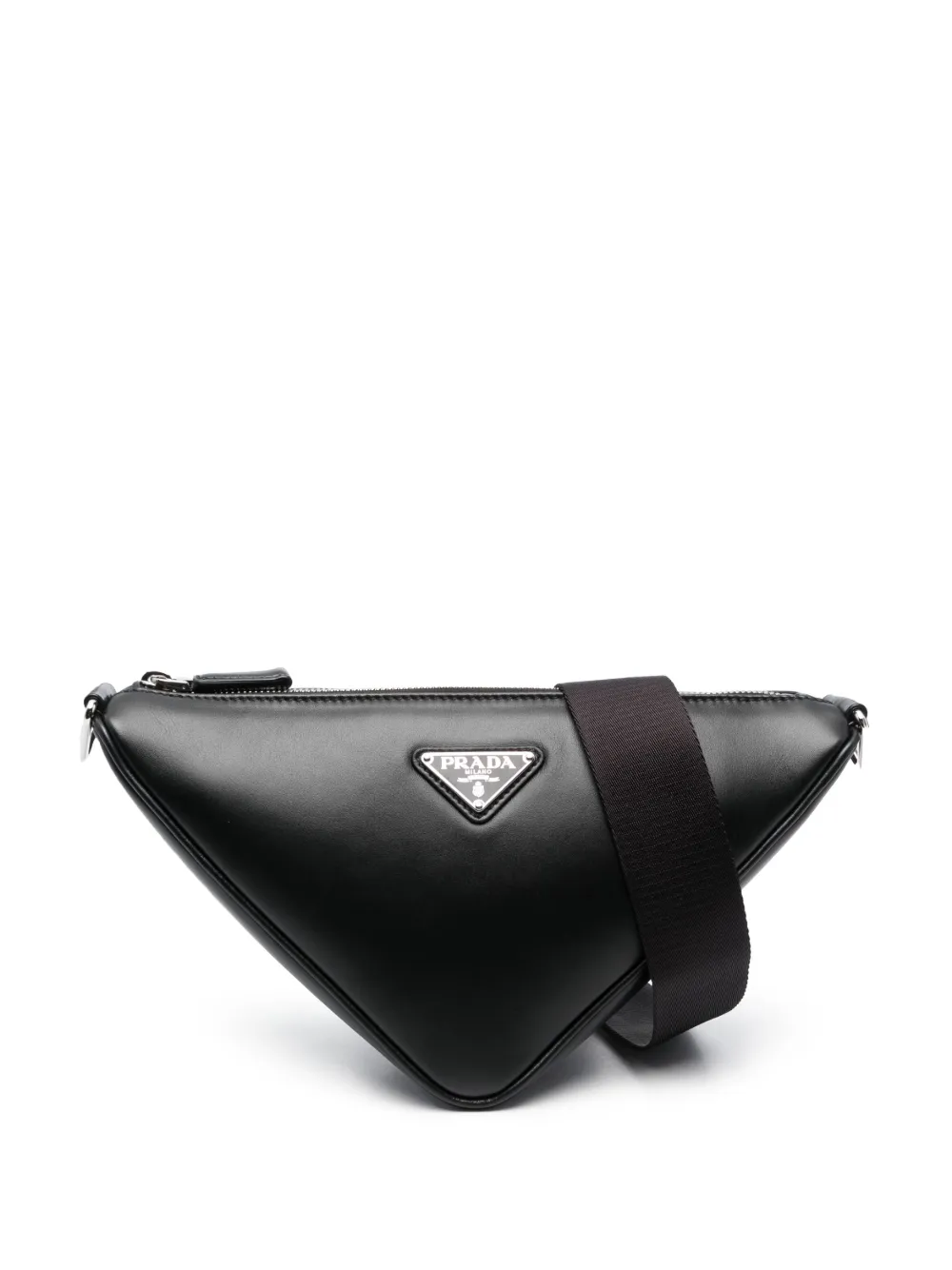 

Сумка через плечо Triangle с логотипом Prada, черный