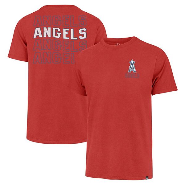 

Мужская футболка '47 red los angeles angels hang back franklin Unbranded