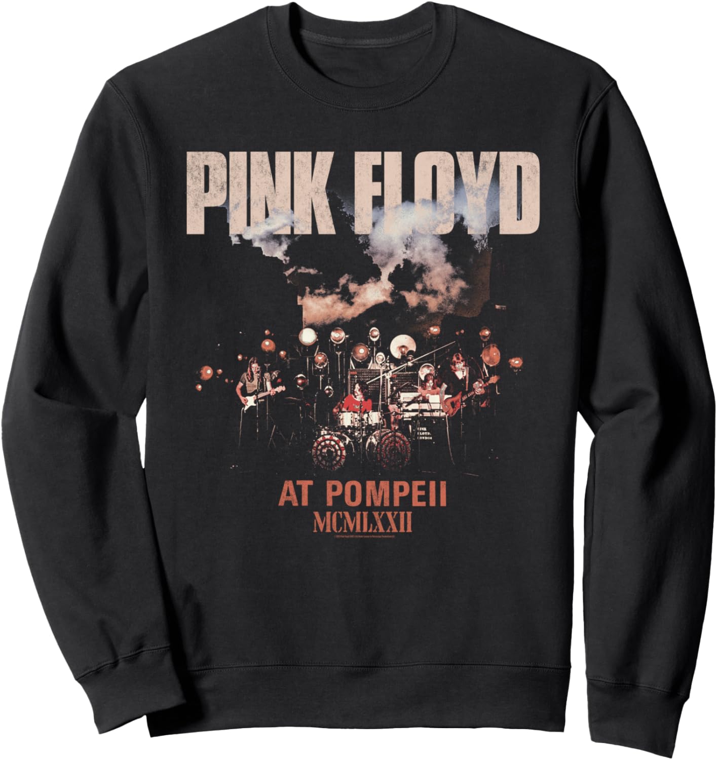 

Толстовка Pink Floyd Pompeii Live Photo, черная, размер S, Черный, Толстовка Pink Floyd Pompeii Live Photo, черная, размер S