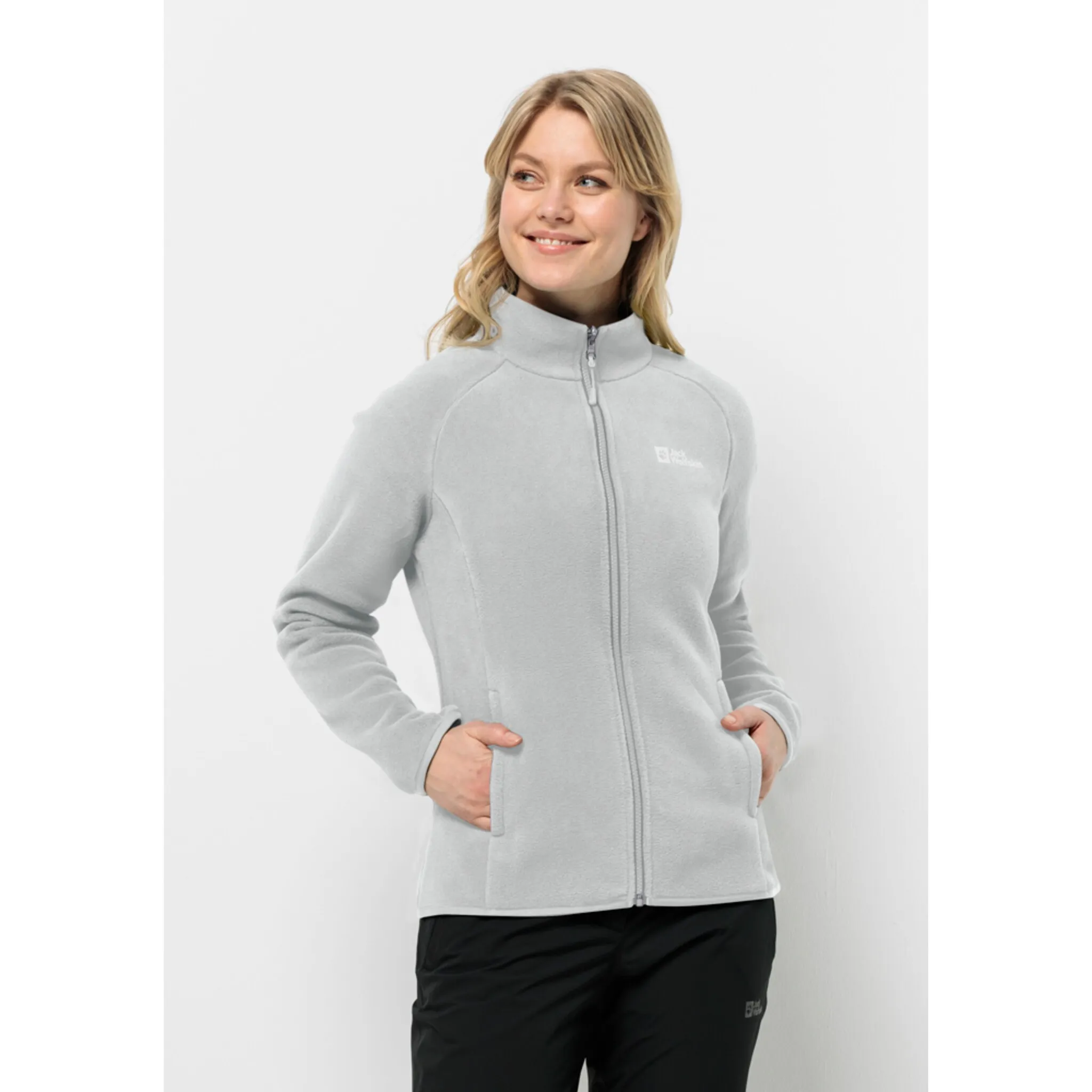 

Флисовая куртка Jack Wolfskin "MOONRISE FZ W", серый