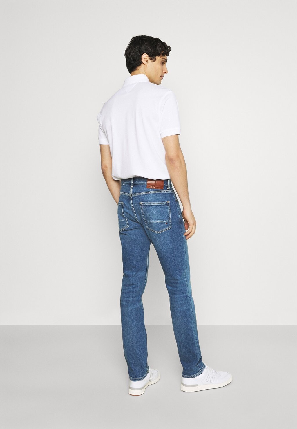 Джинсы-сигареты CORE DENTON STRAIGHT Tommy Hilfiger, бостонский индиго — фото 3
