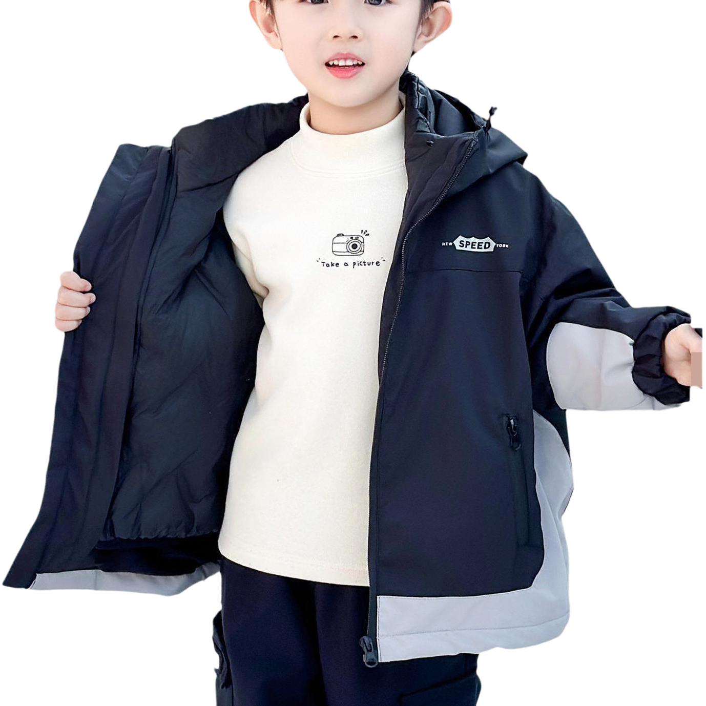 

Disney Куртка с воротником-стойкой свободного кроя Regular Edition с утеплителем из белого пуха для детей