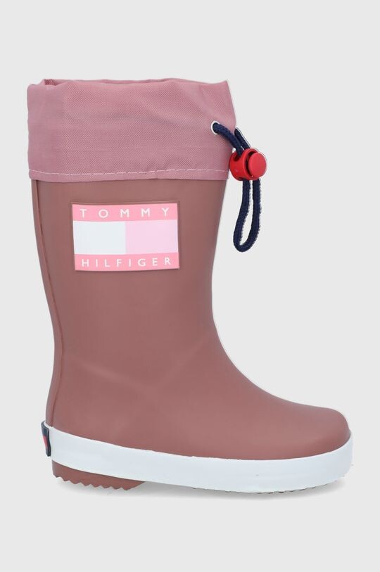 

Резиновые сапоги Tommy Hilfiger, розовый