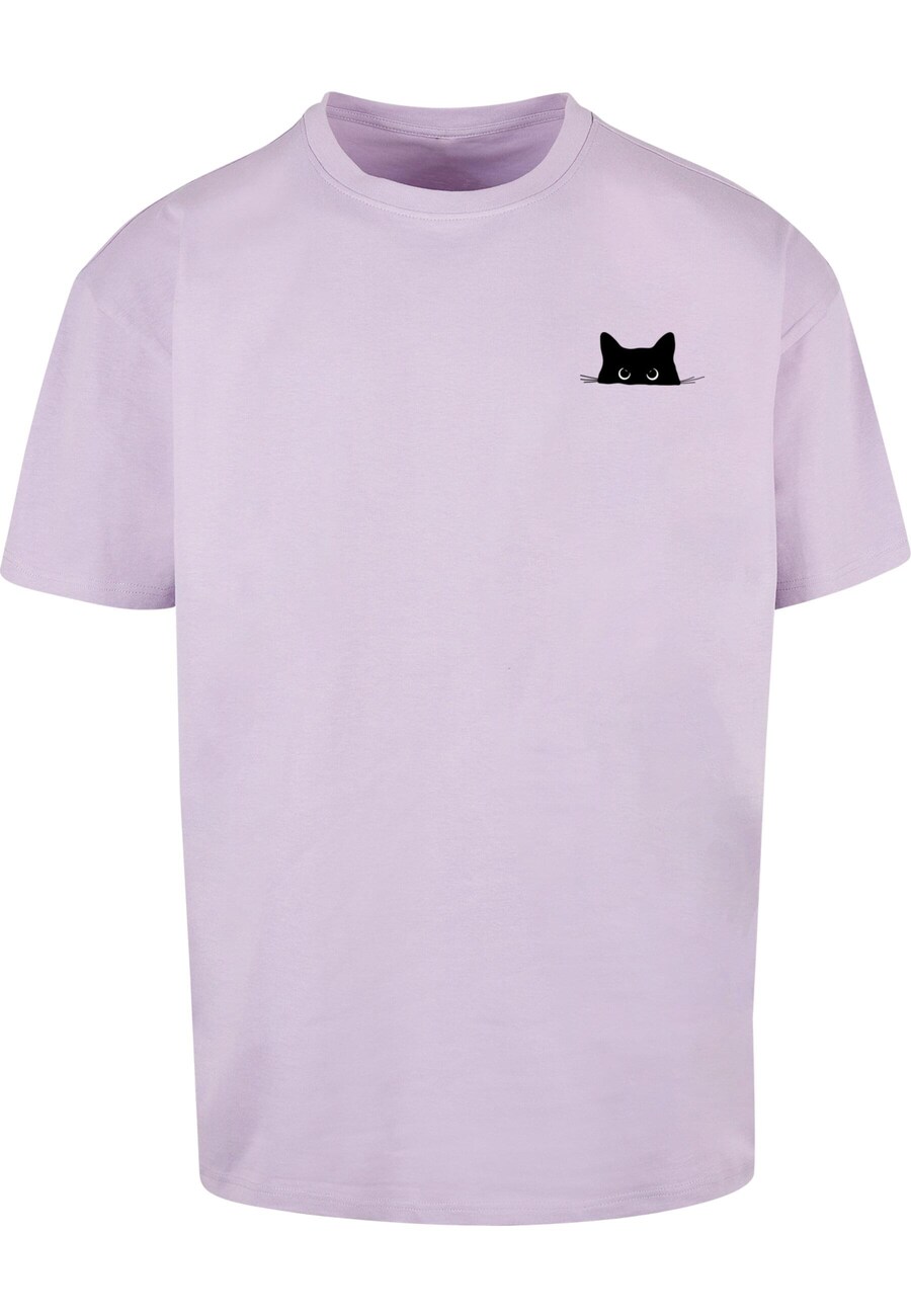 

Классическая футболка Merchcode Shirt Halloween - Cat, сиреневый