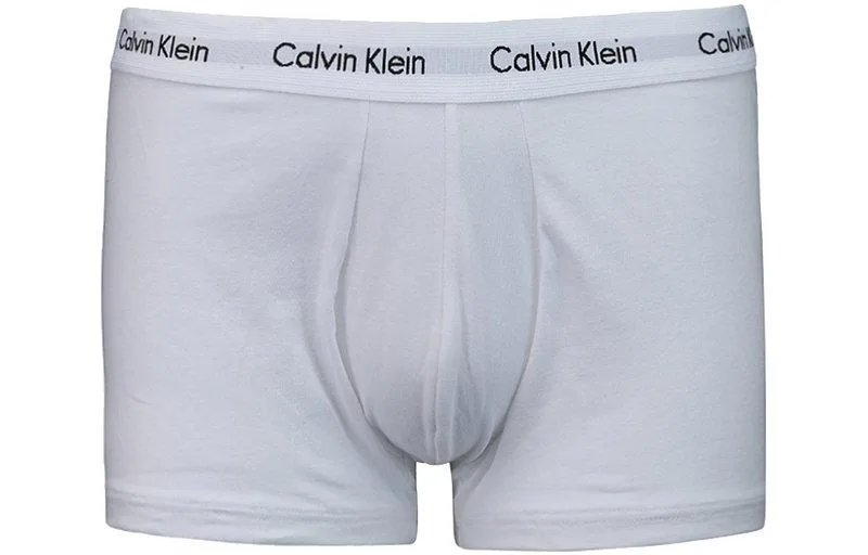 Calvin Klein Мужские боксеры 3 шт белые — фото 3