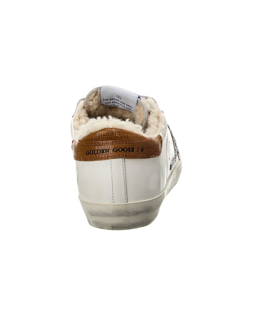 

Golden Goose Superstar Кожа и короткая шерсть, белый