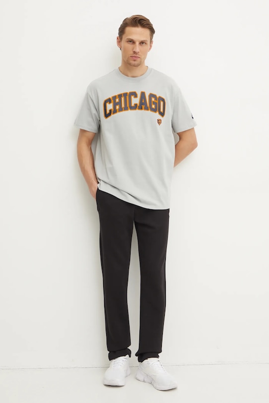 Хлопковая футболка Chicago Bears Nike, серый — фото 2