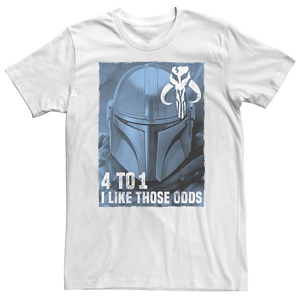 

Футболка Big & Tall The Mandalorian I Like Those Odds Star Wars