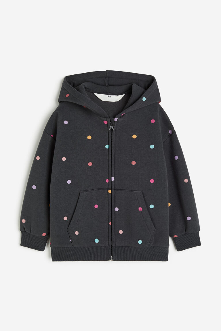 

Толстовка на молнии H&M, серый