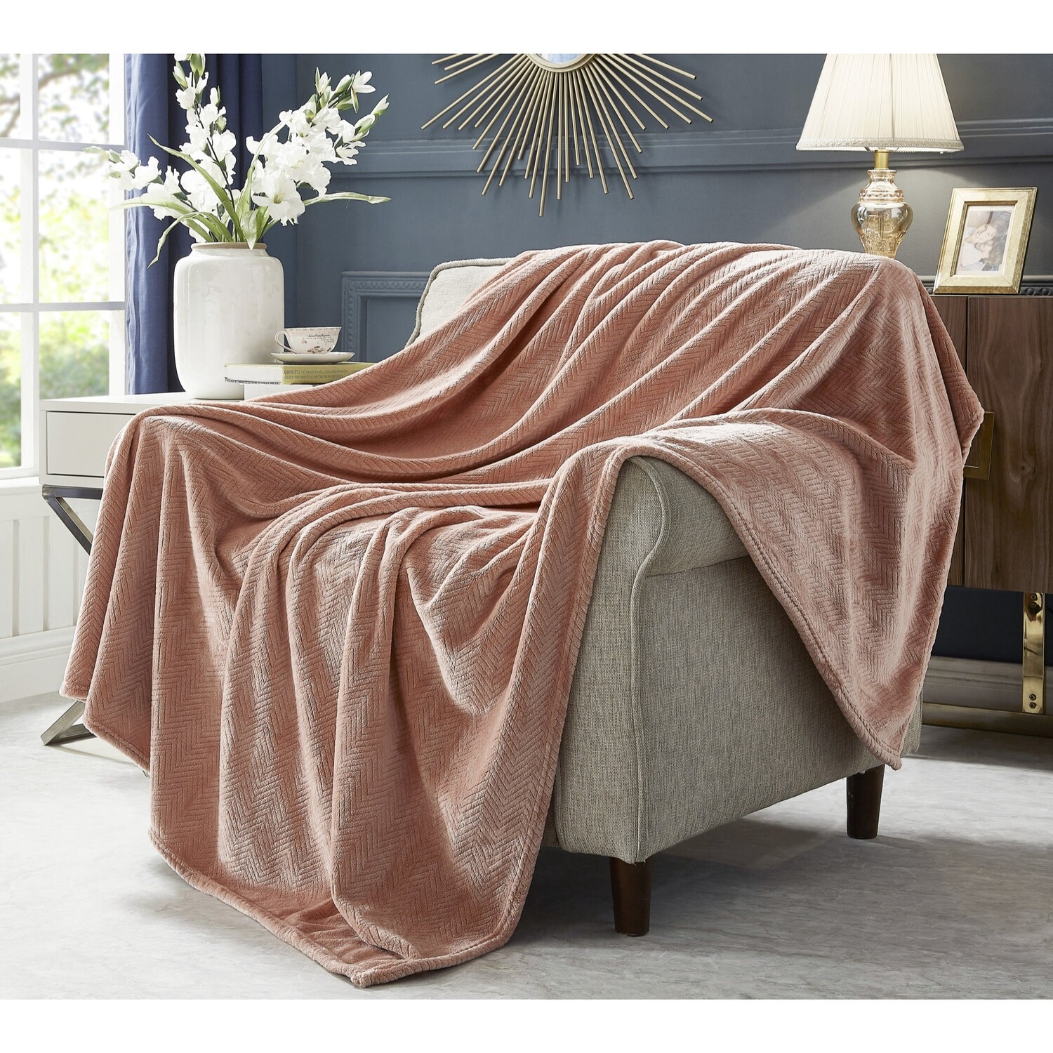 

Плед Cosy Tyme Siyada Cozy Tyme, цвет Blush