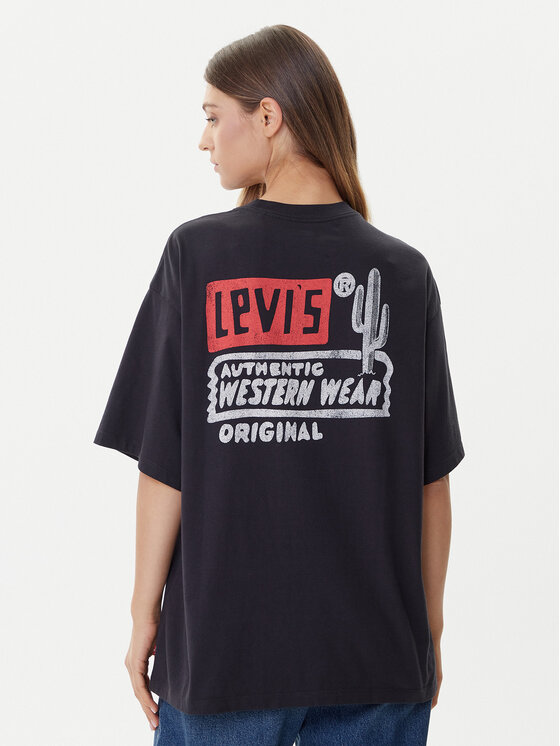 Футболка relaxed fit Graphic 000G4-0020 Levi'S, черный — фото 3