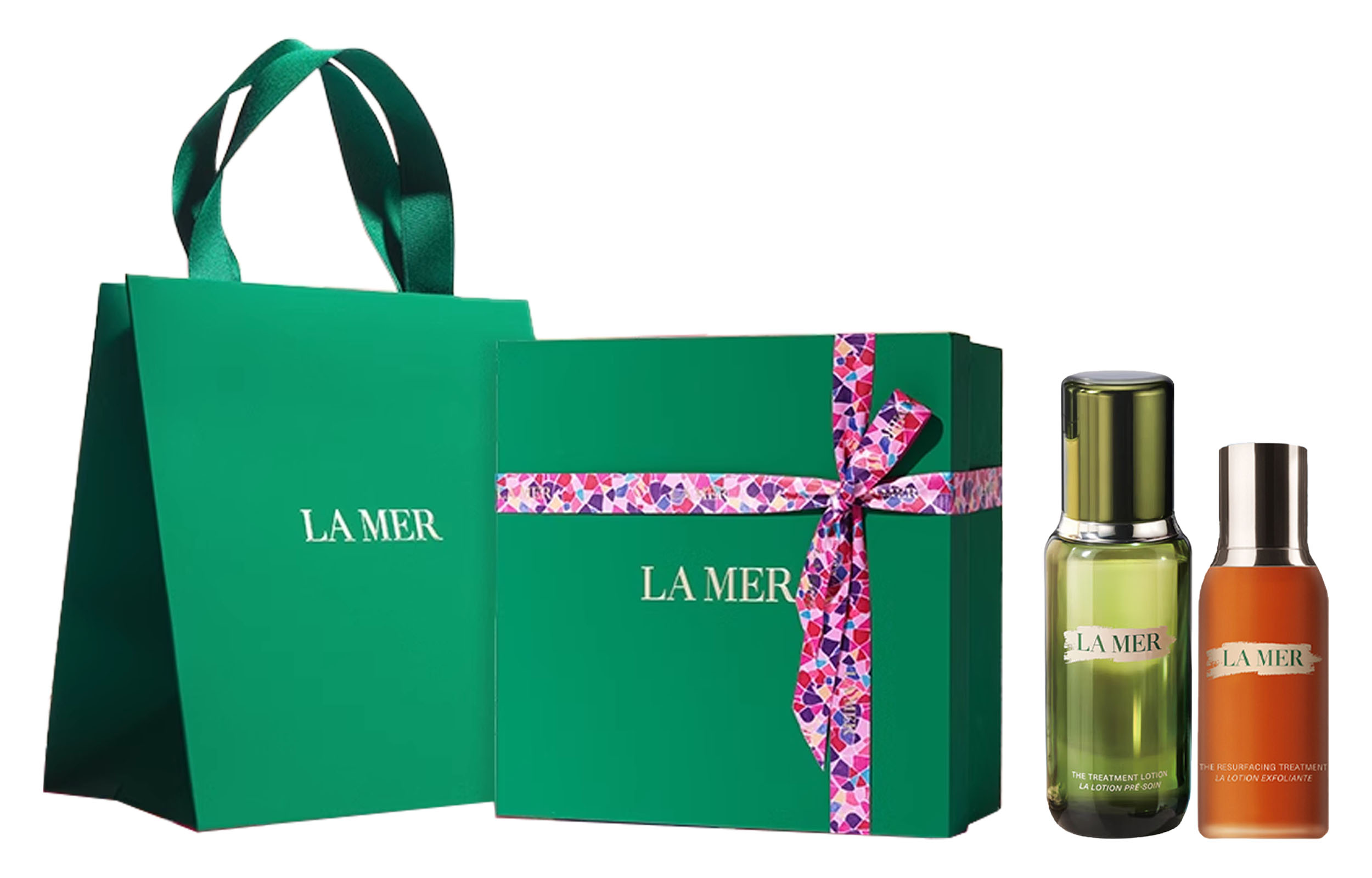 

HAILANZHIMI сыворотка с мягкими кислотами набор для ухода за кожей уплотняющая, восстанавливающая и увлажняющая 100мл+150мл LA MER