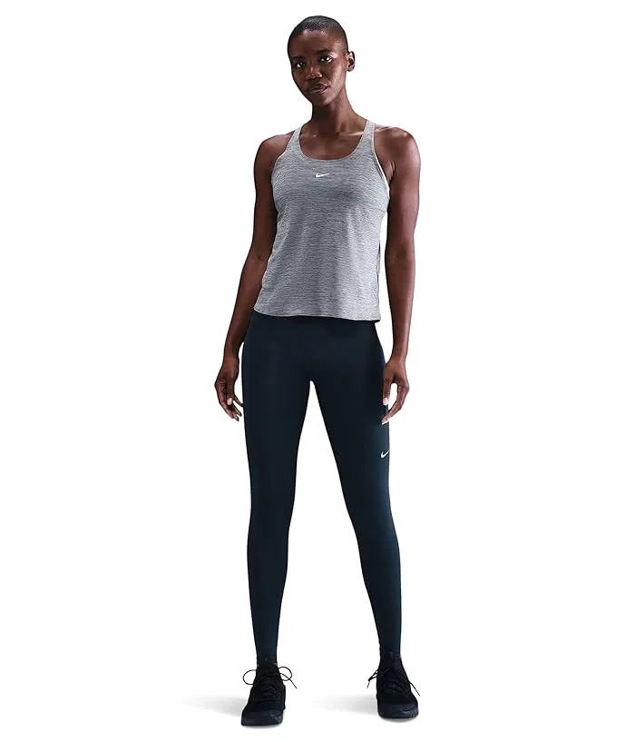 Топ Nike Pro Dri-FIT, Smoke Grey/Heather/White — фото 2