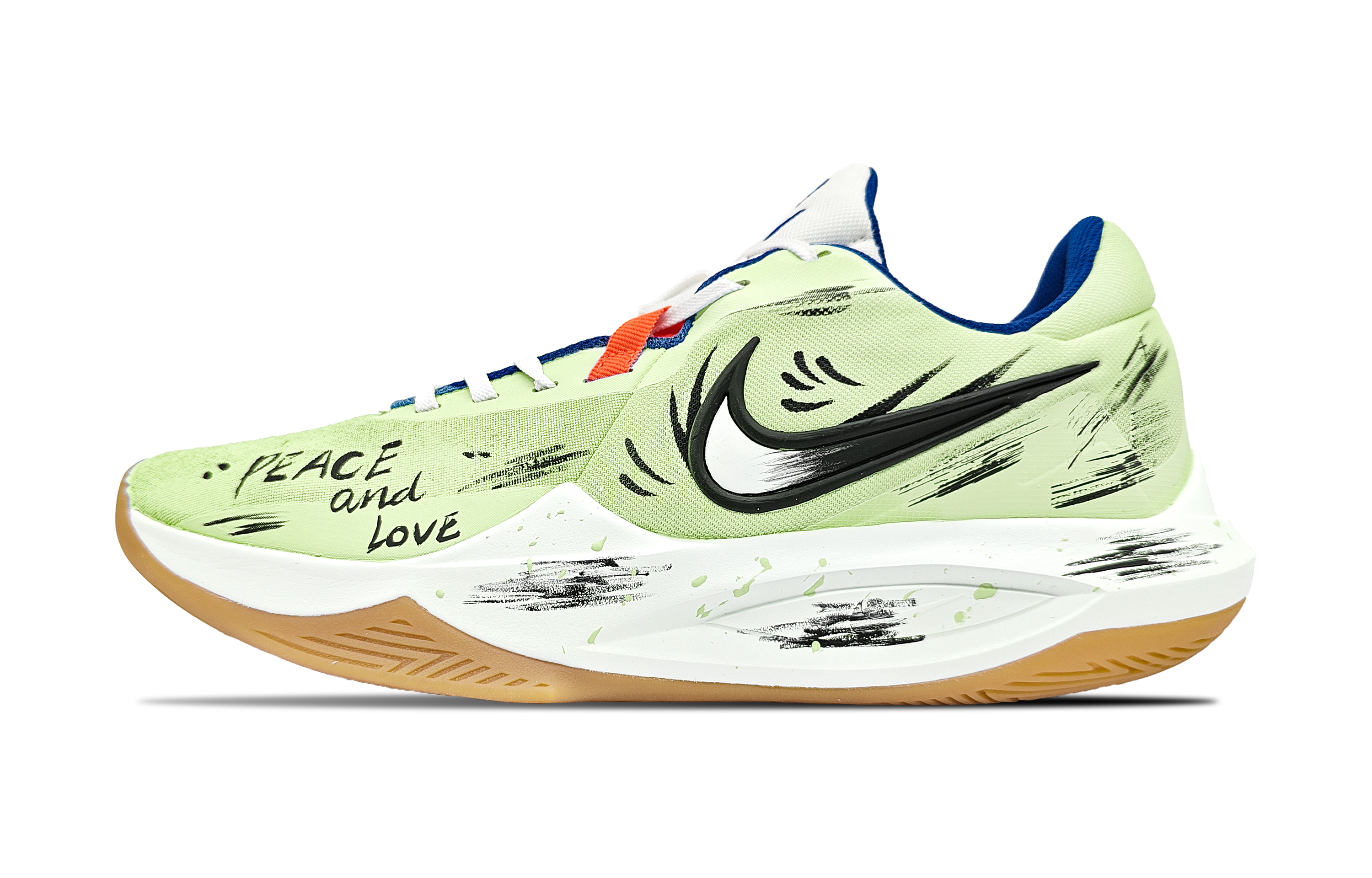 

Nike Баскетбольные кроссовки Precision 6 Low Top, мужские, светло-зеленые
