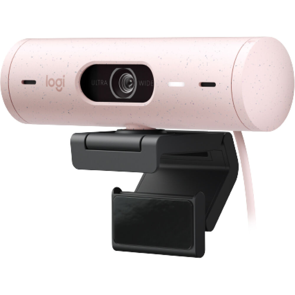 

Веб-камера Logitech Brio 500 1080p Full HD Webcam (Rose) 960-001432