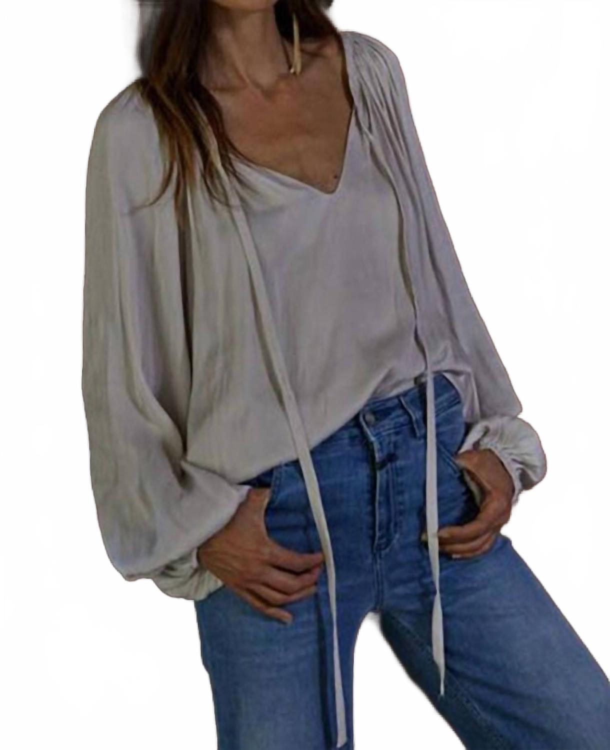 

Женский атласный топ Sue в жемчужном цвете By Together, Pearl