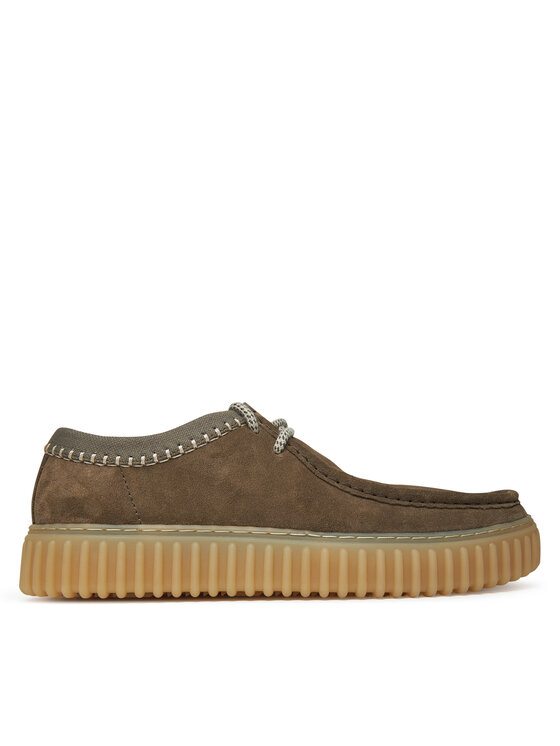 

Низкие туфли Torhill Low 26180905 Clarks, зеленый