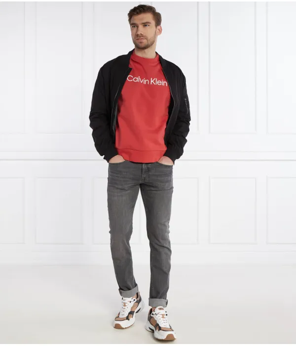 Толстовка Regular fit Calvin Klein, красный — фото 2
