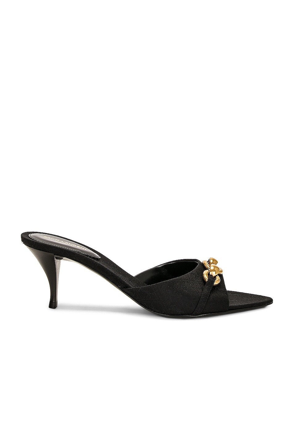 

Сандалии Saint Laurent Buckle Mule, неро