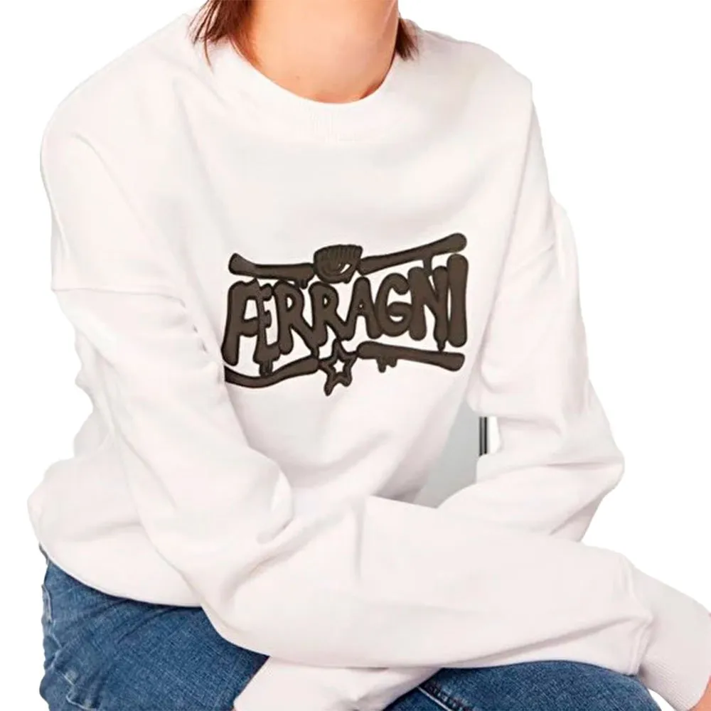 

Толстовка Chiara Ferragni 75CBIK06, белый