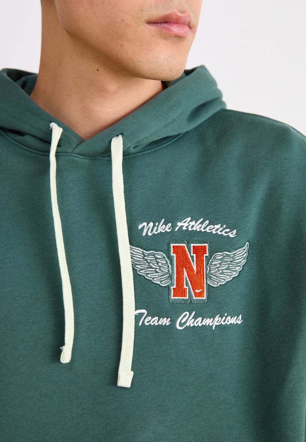

Толстовка с капюшоном CLUB Nike, темно-зеленый