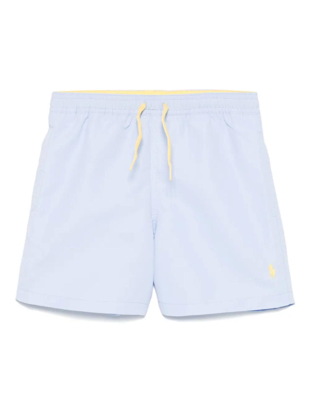 

POLO RALPH LAUREN KIDS плавки-шорты с вышивкой Polo Pony, синий