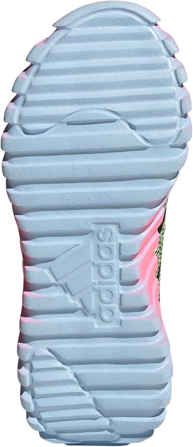 Детские кроссовки Adidas Kaptir Flow (унисекс), черный/желтый — фото 3