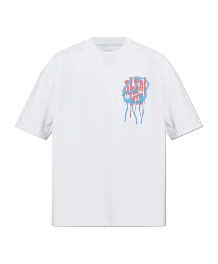 

Футболка бегуна Allsaints, серый