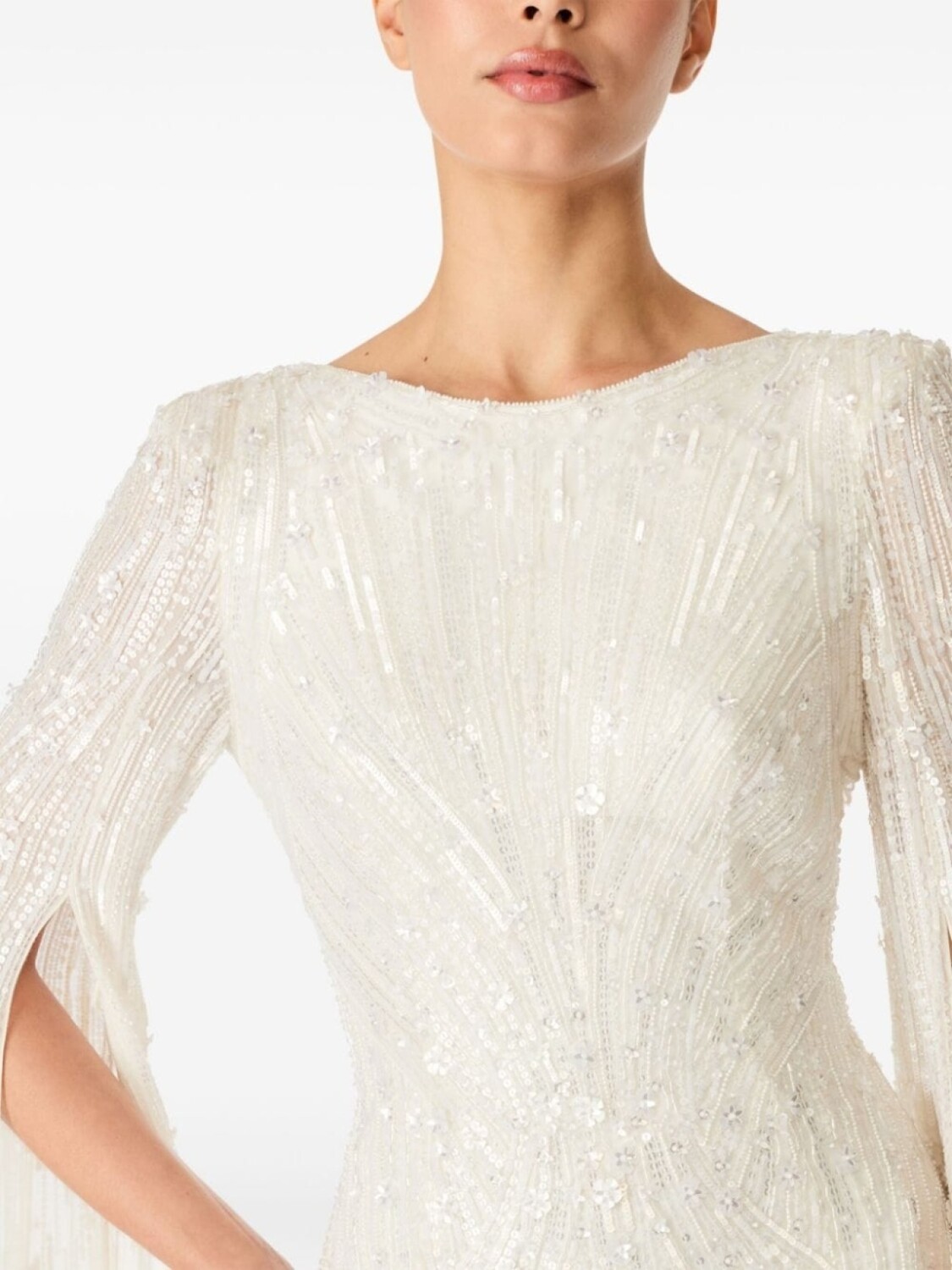 

Jenny Packham платье Chasina, белый