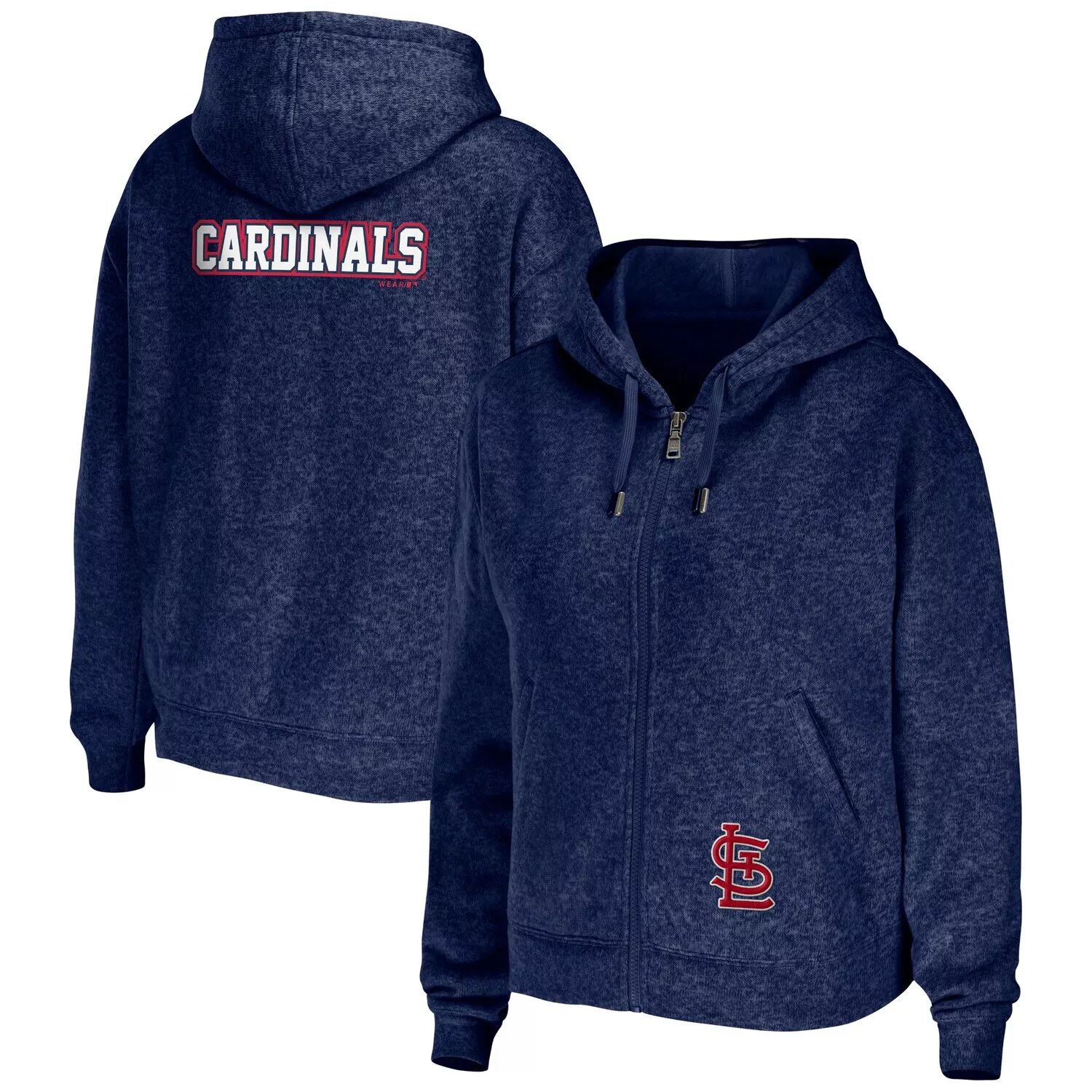

Женская WEAR by Erin Andrews Темно-синяя толстовка с молнией во всю длину St. Louis Cardinals, Синий, Женская WEAR by Erin Andrews Темно-синяя толстовка с молнией во всю длину St. Louis Cardinals