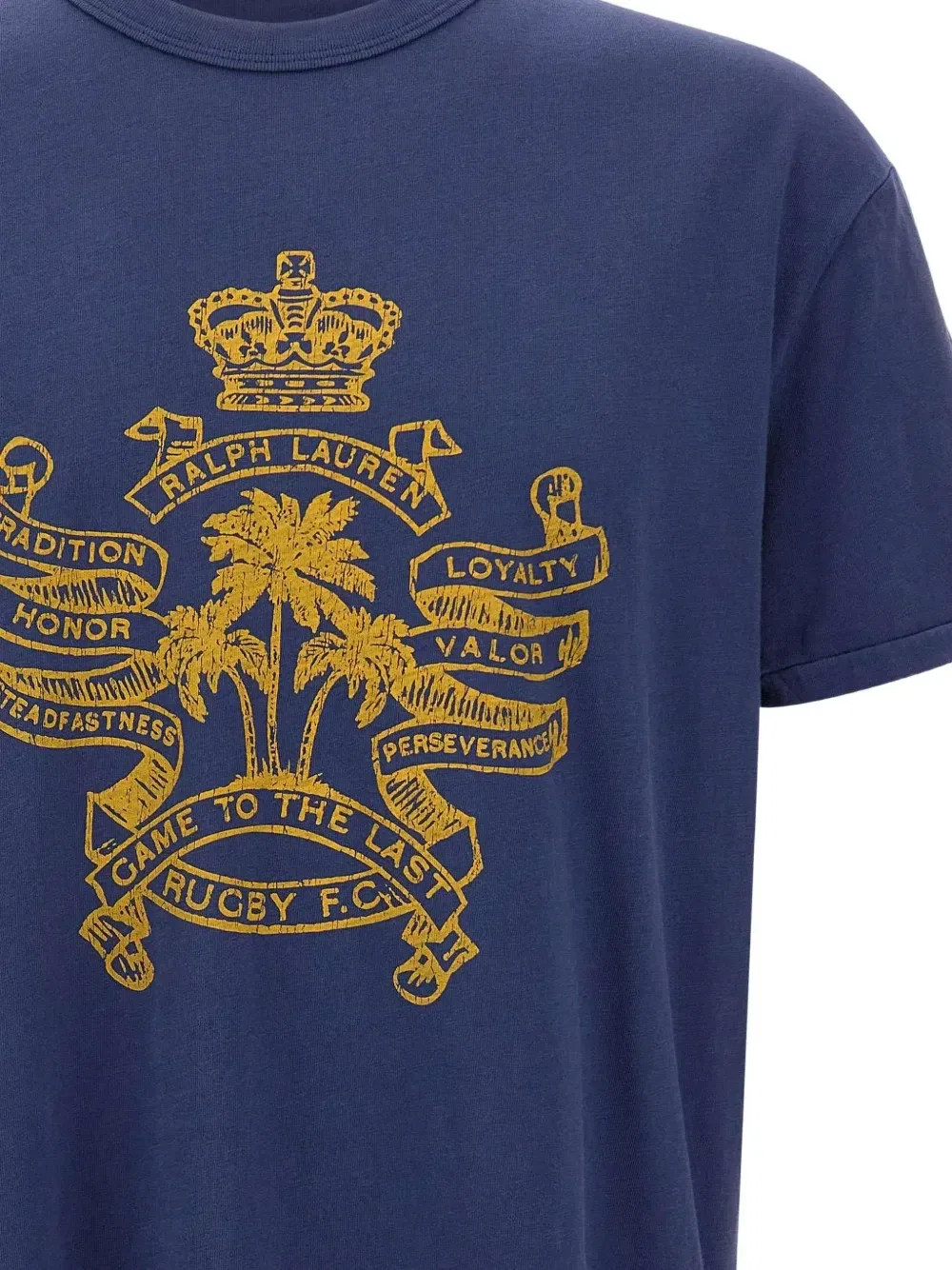 Футболка с графическим принтом POLO RALPH LAUREN, синий — фото 4