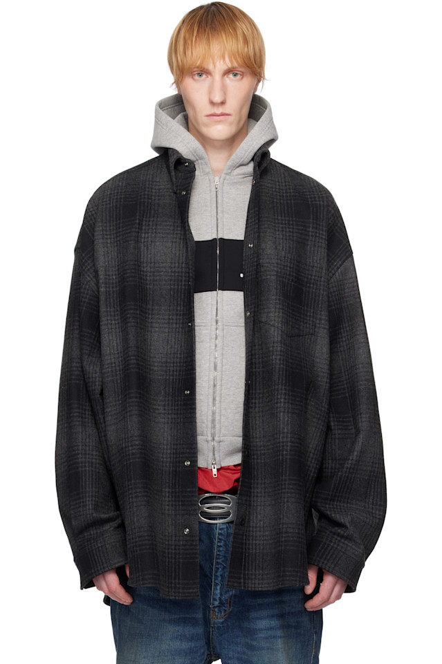 

Баласиага оверсайз рубашка Balenciaga, мультиколор