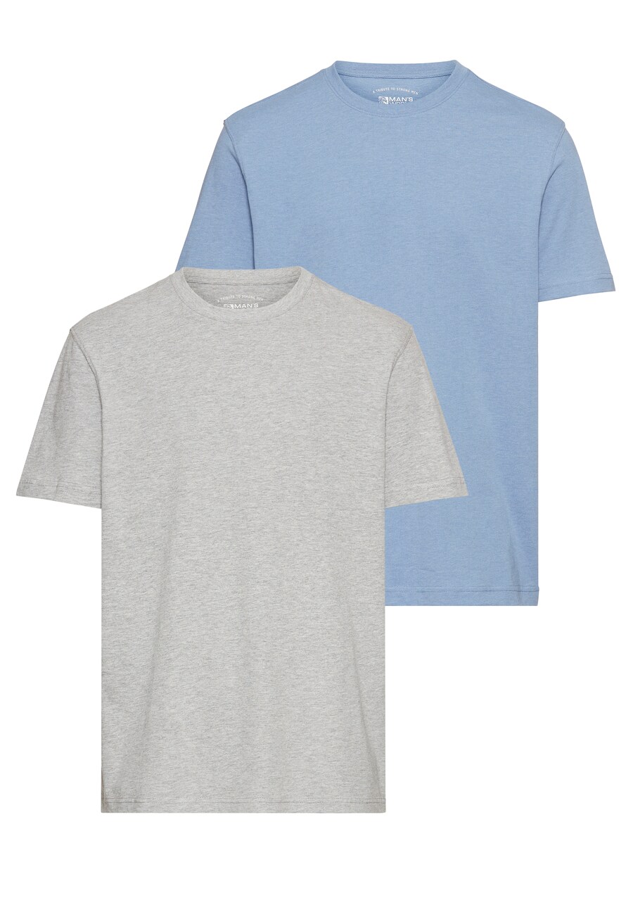 

Рубашка Man's World, цвет Dusty blue/mottled grey