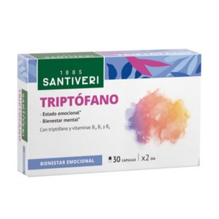 

Триптофан Эмоциональное Благополучие 30 Капсул Santiveri