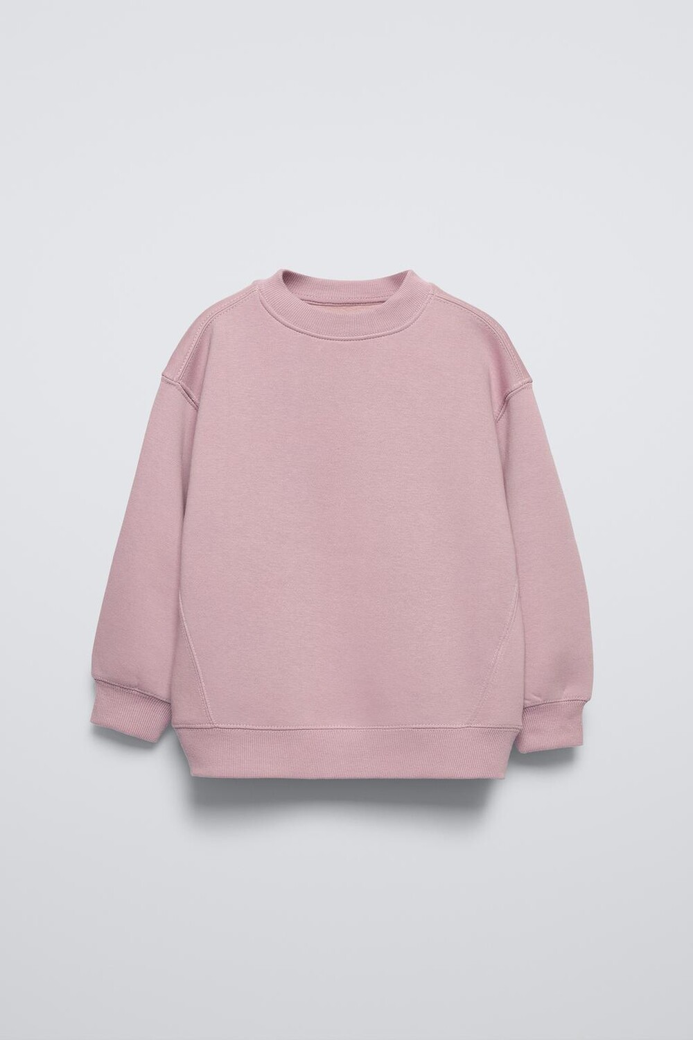 

Базовая плюшевая толстовка ZARA, розовый