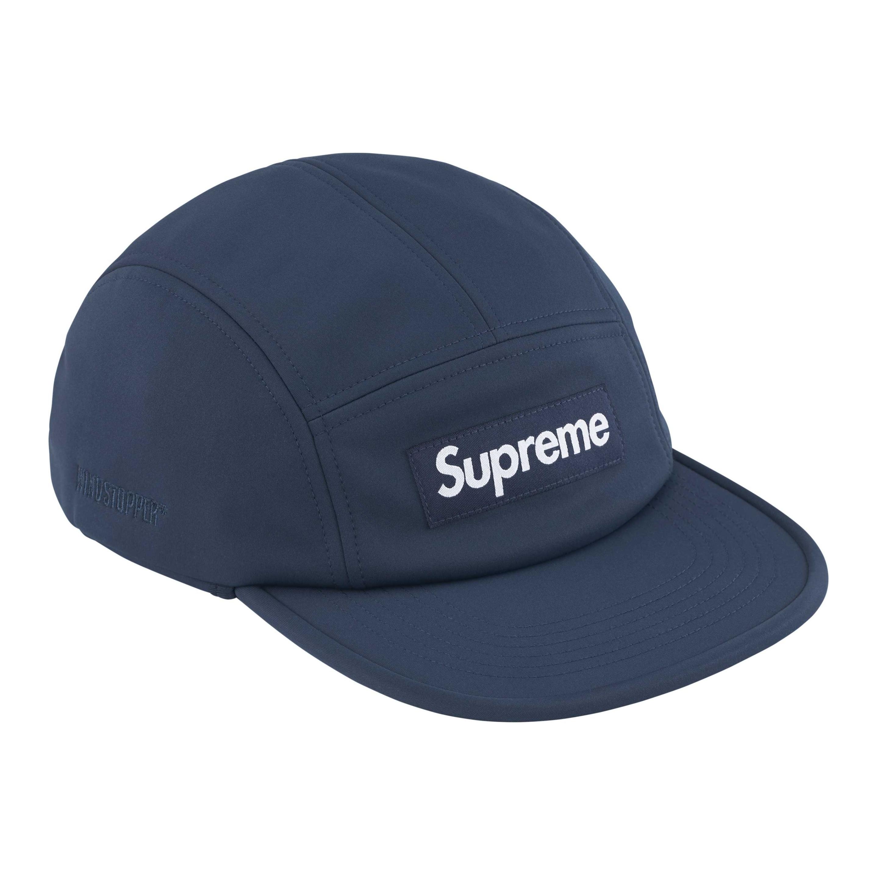 

Supreme Ветрозащитная кепка с наушниками, Navy/Marine Blue