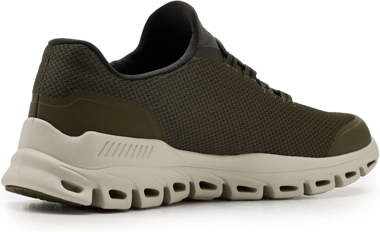 Кроссовки Skechers Men's Glide-Step Noltek, Olive Leaf For Me Leaf It To Me — фото 3