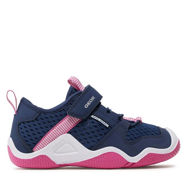

Кроссовки Geox J Wader Girl J3508A 01450 C4268 S Navy/Fuchsia, темно-синий