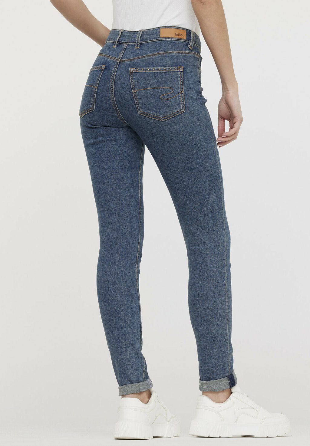 

Джинсы облегающего кроя Lee Cooper, синий деним