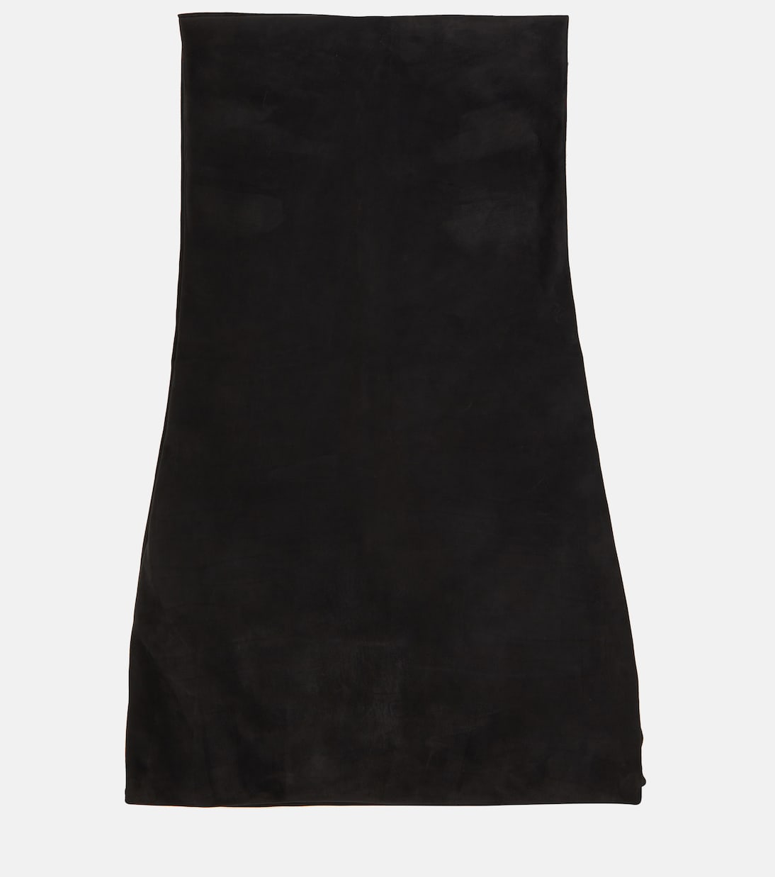 

Большая замшевая сумка-бардачок The Row, черный