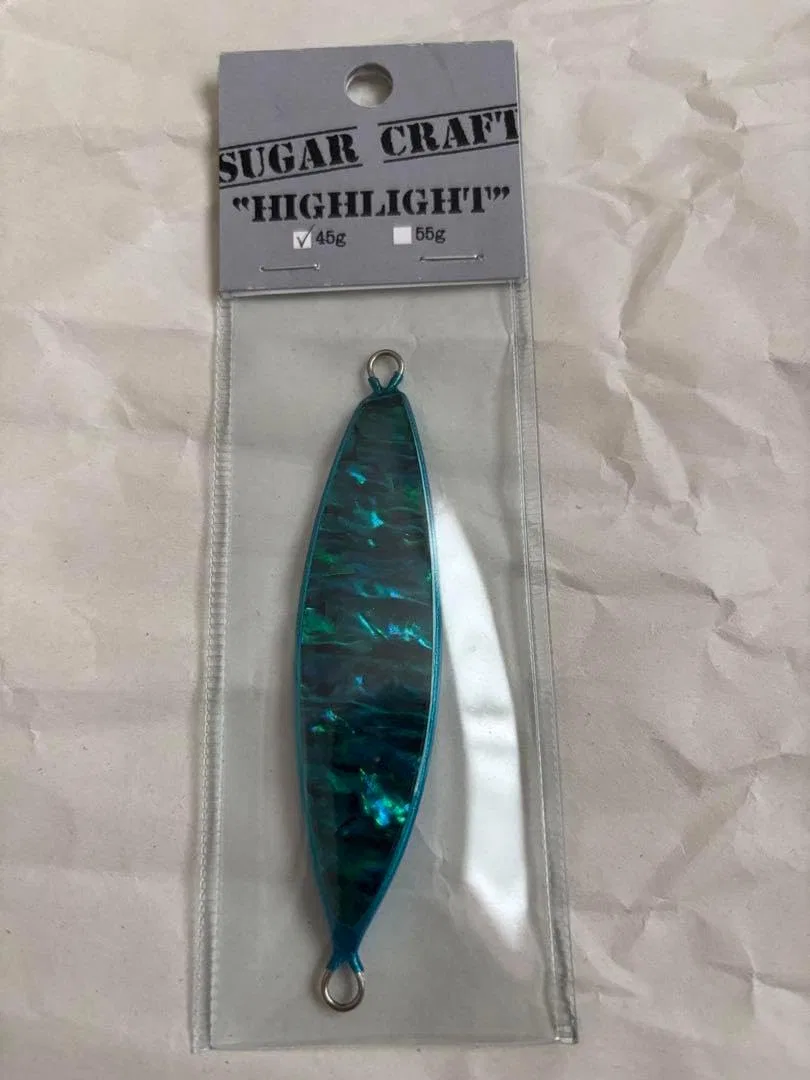 Хайлайтер Sugar Craft натуральный голубой ракушка лосось 45 г