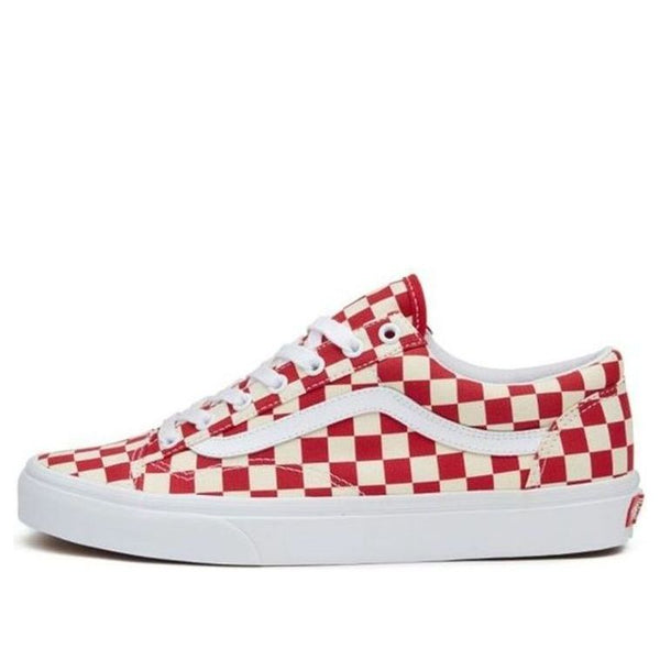 

Кроссовки style 36 'checkerboard - racing red' Vans, красный