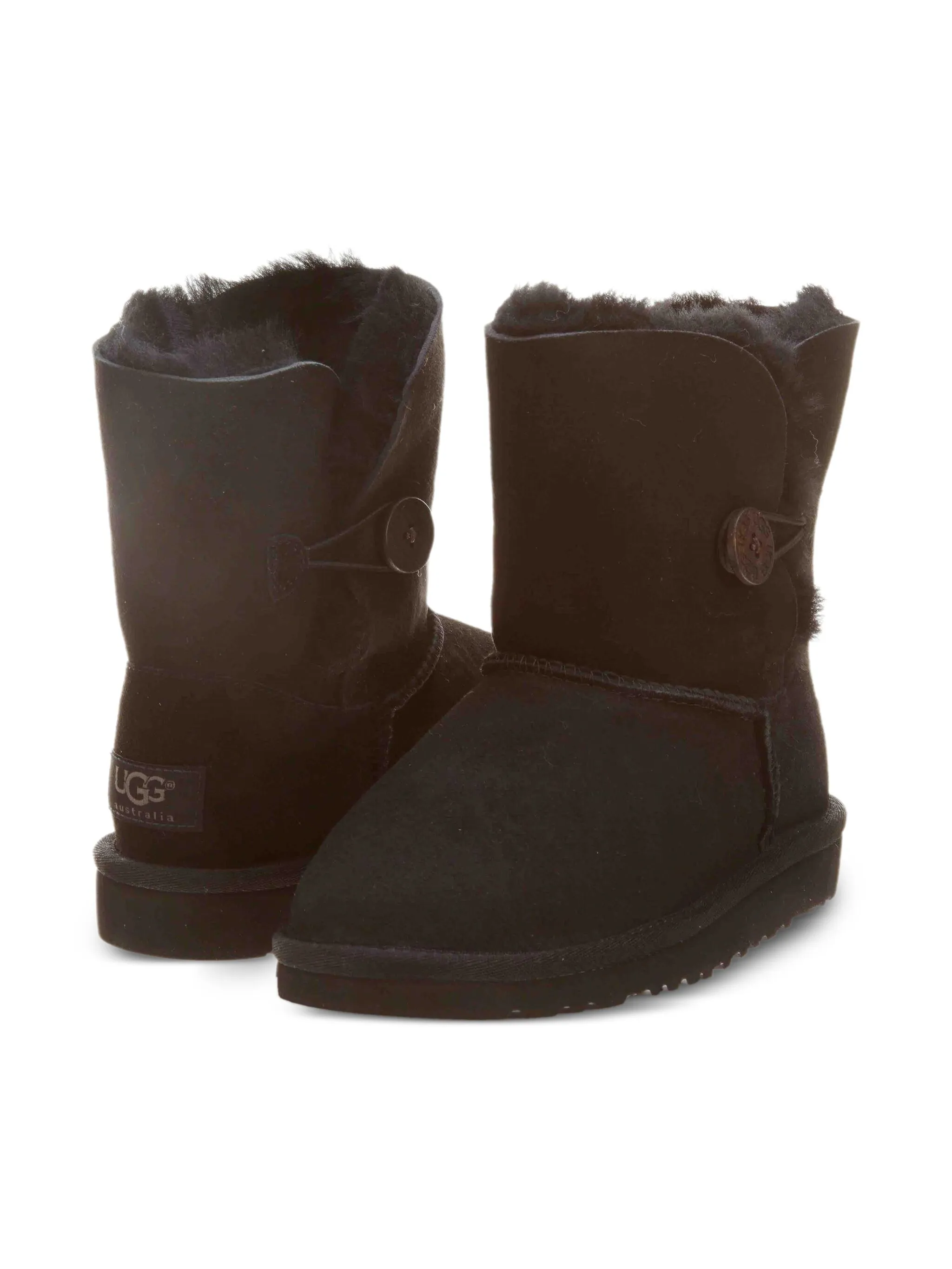 Ботинки Bailey Button Ugg Kids, черный — фото 2