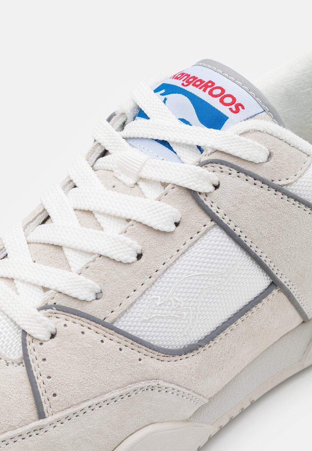 

Кроссовки на шнуровке BASELINE UNISEX KangaROOS, белый